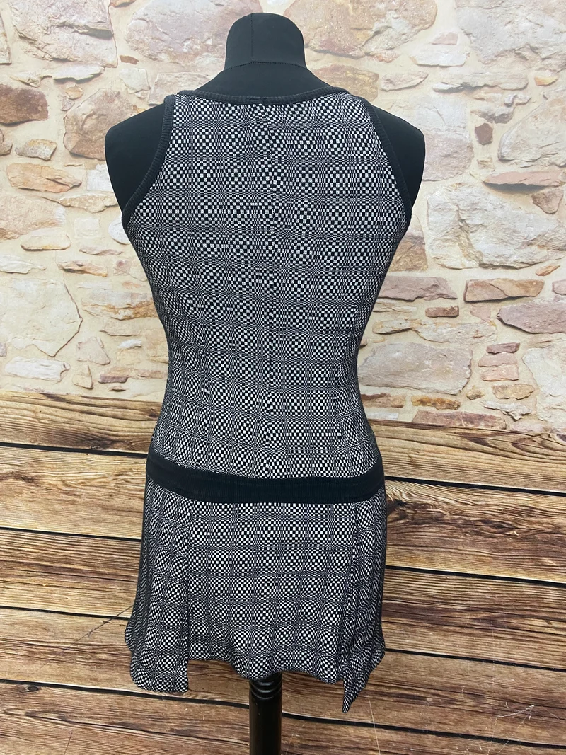 Vintage-Strickkleid Gr.34