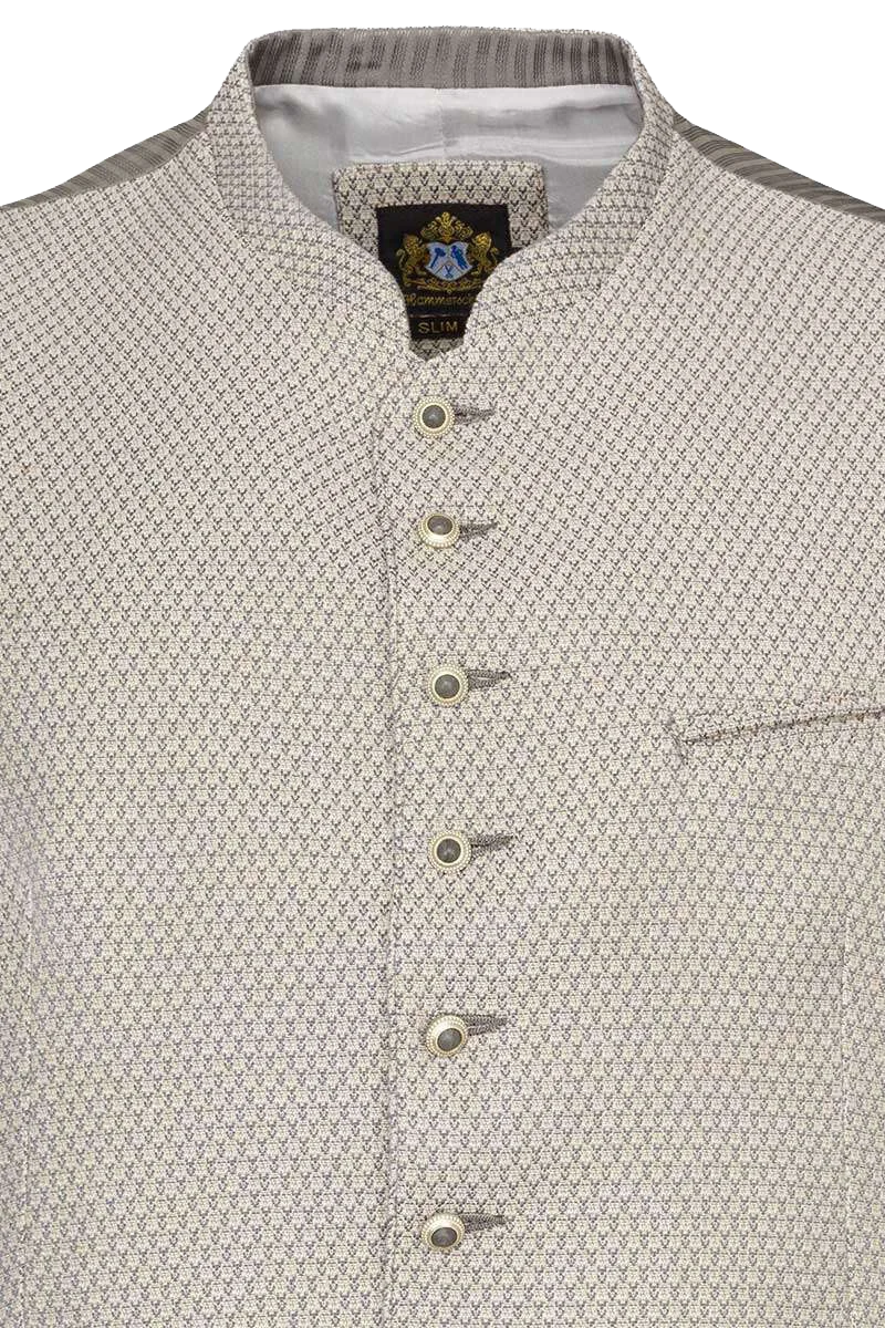Herren Trachten-Weste Slim Fit