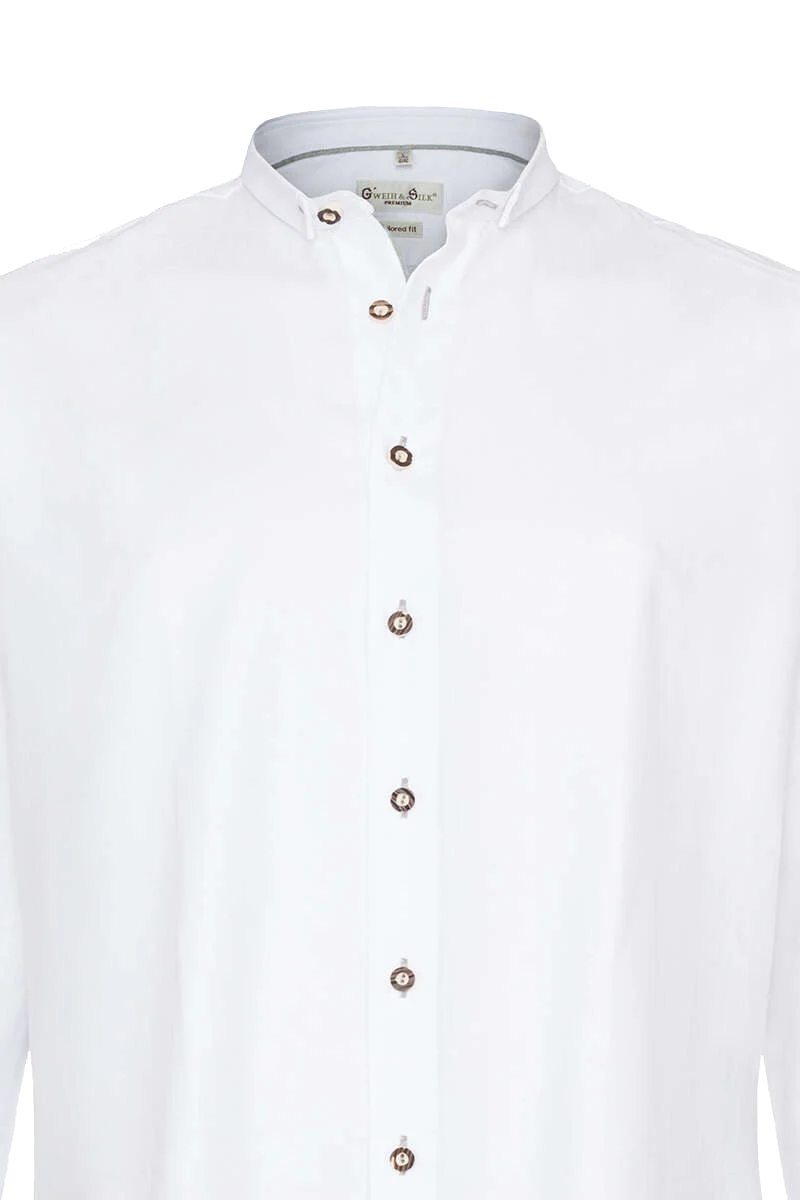 Stehkragen Trachtenhemd tailored fit