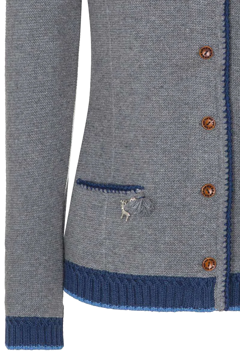 Damen Strickjacke lang