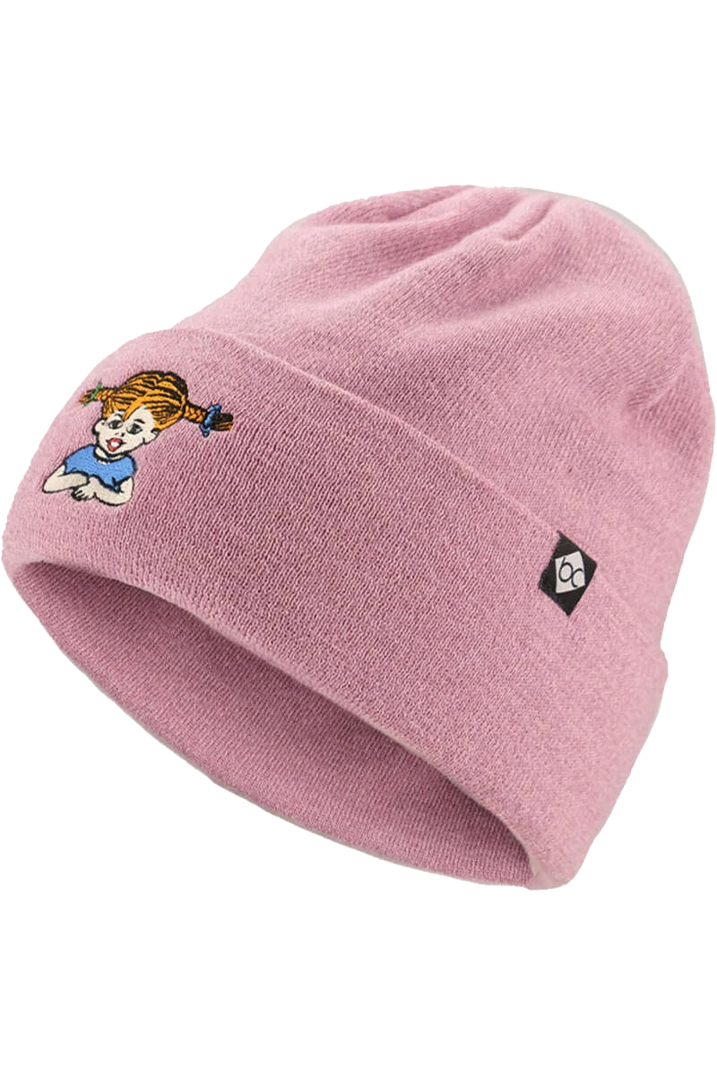 Kinder Strickmütze Pippi Langstrumpf