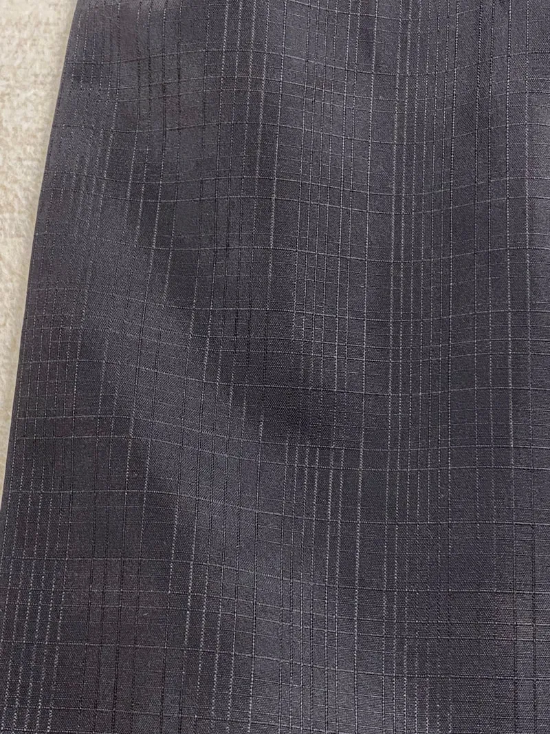 Dunkelgraue, fast schwarze Schalkrawatte, Vintage