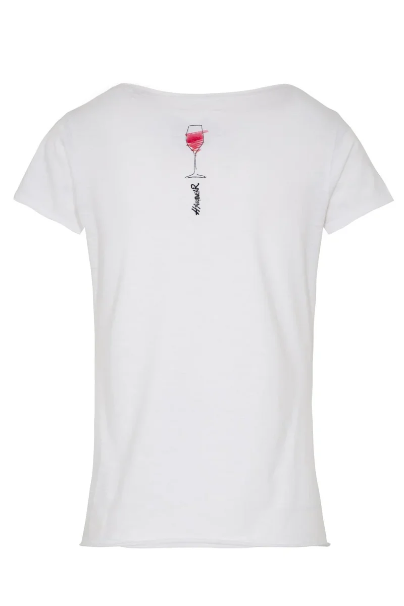 Tshirt Hangowear Weinzigartig weiß