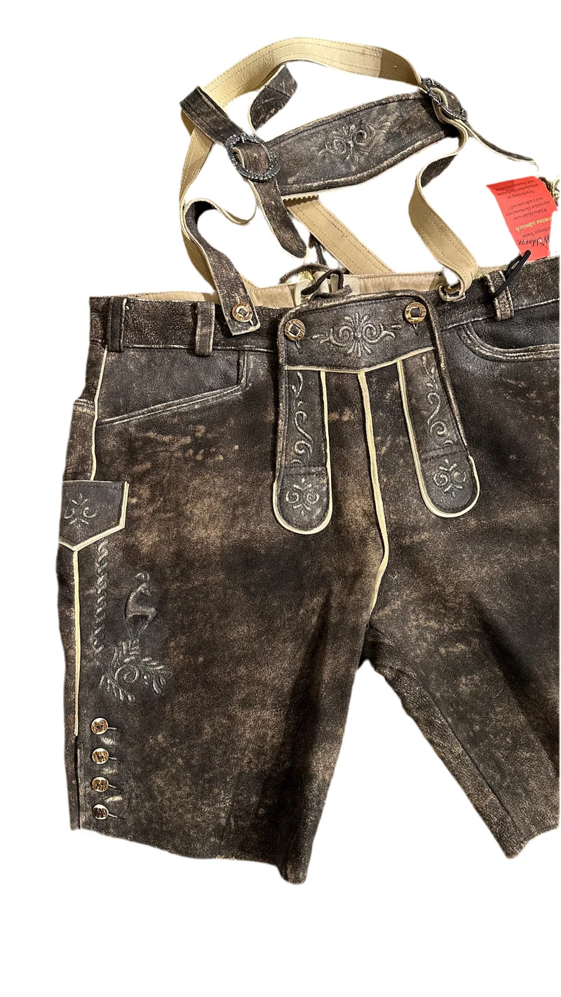 Lederhose "da Wilderer" con Buchberger Tracht