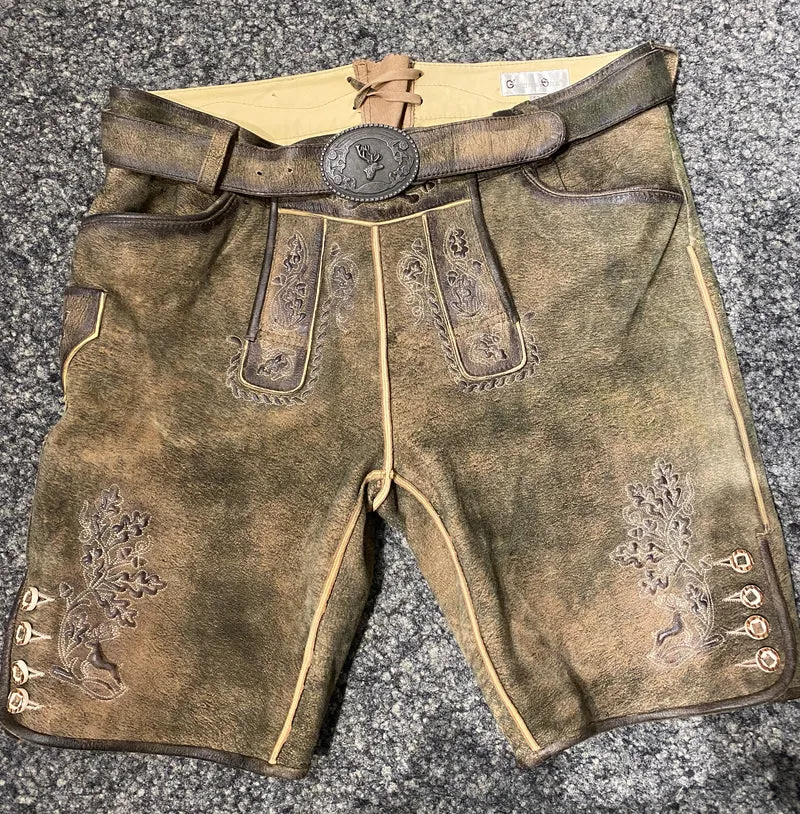 Lederhose G´Weih & Silk nussantik