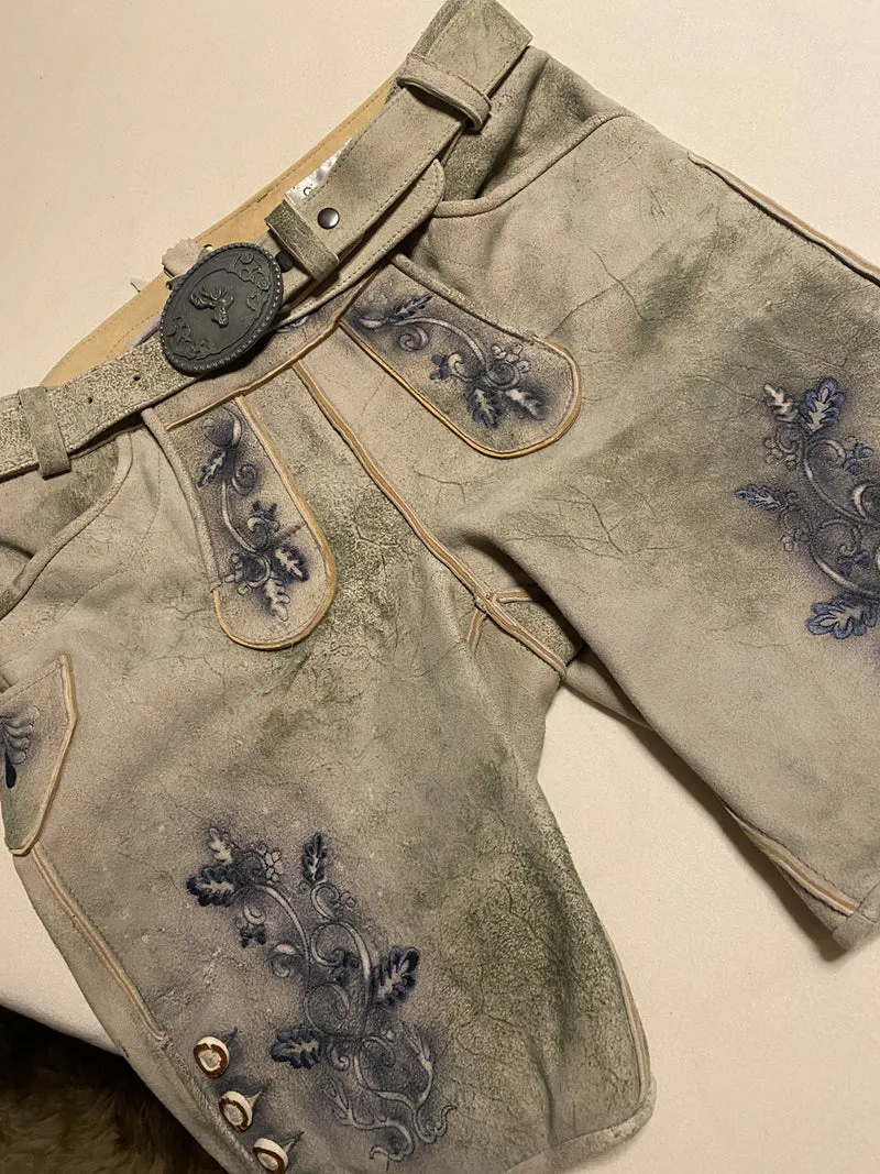Lederhose G´Weih & Silk lemon ice