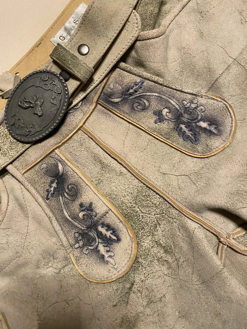 Lederhose G´Weih & Silk lemon ice