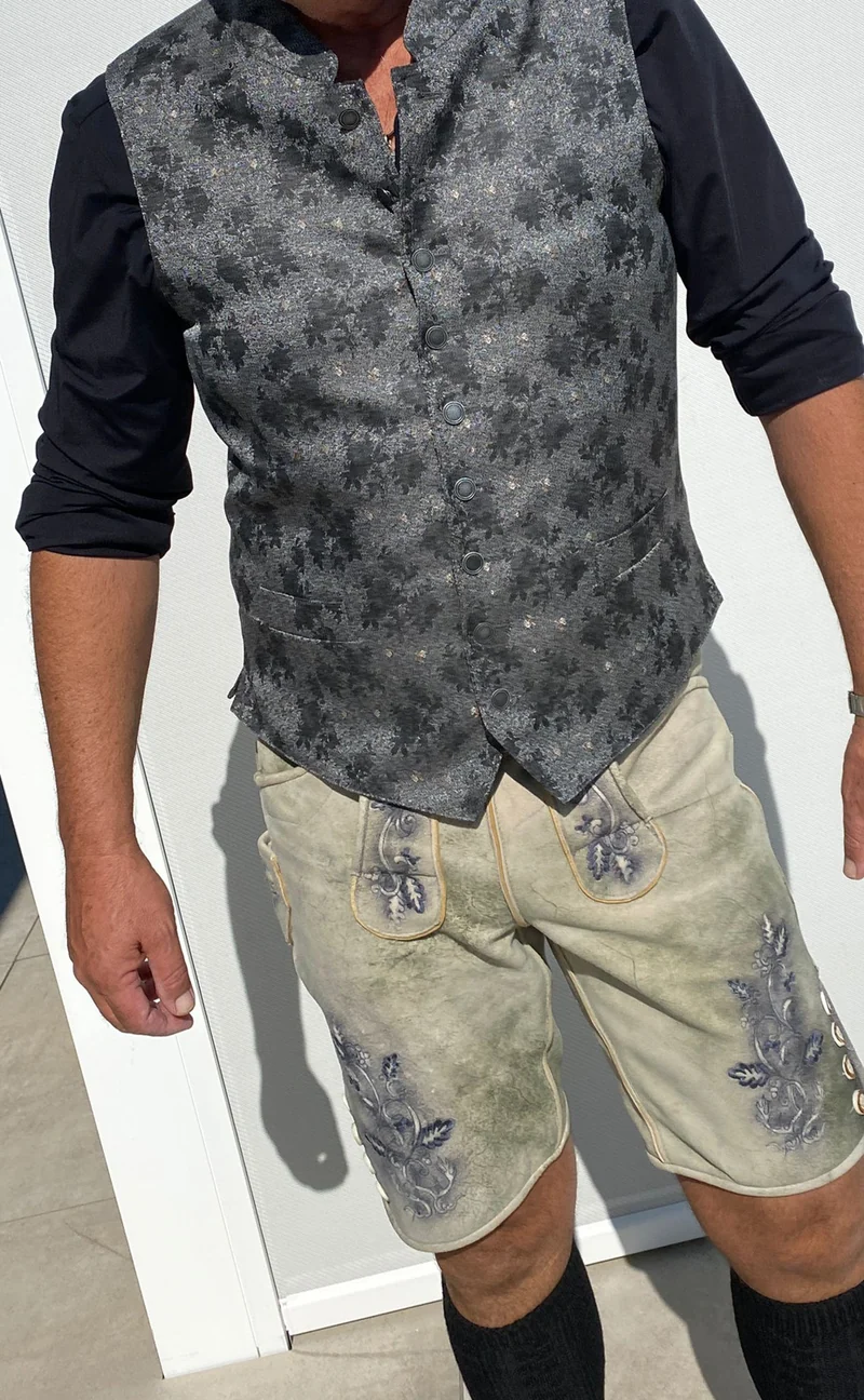 Lederhose G´Weih & Silk lemon ice