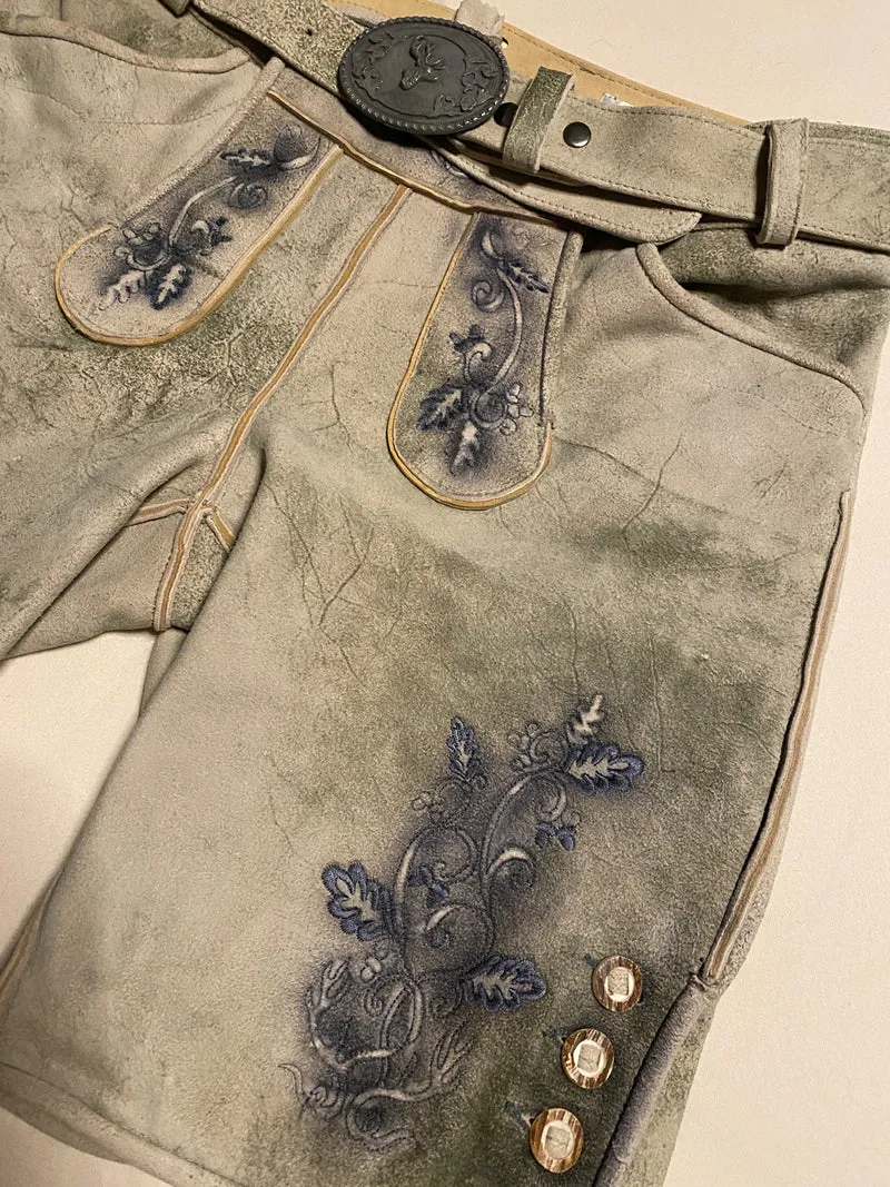 Lederhose G´Weih & Silk lemon ice