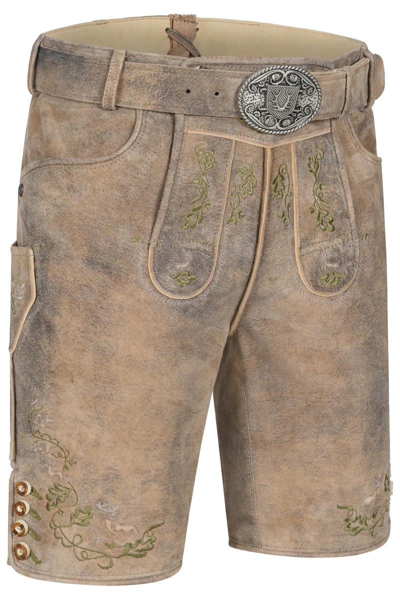 Lederhose ARTHAS mit Gürtel - Krüger Buam - 962772-000-0023