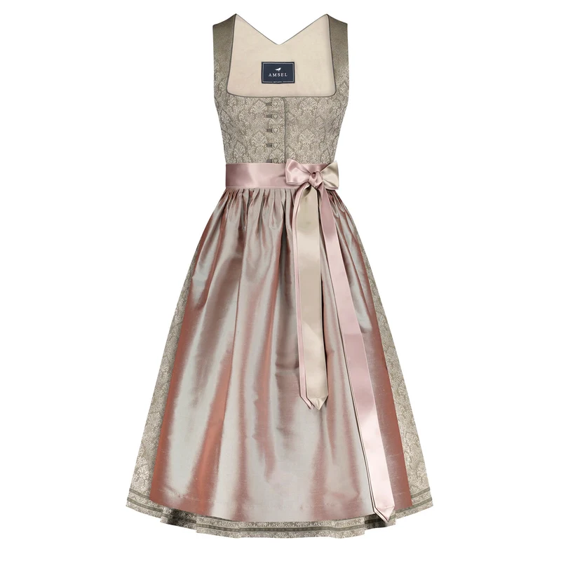 Hochzeitsdirndl Maria taupe
