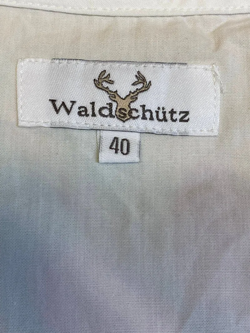 Vintage Dirndlbluse weiß - Gr.40