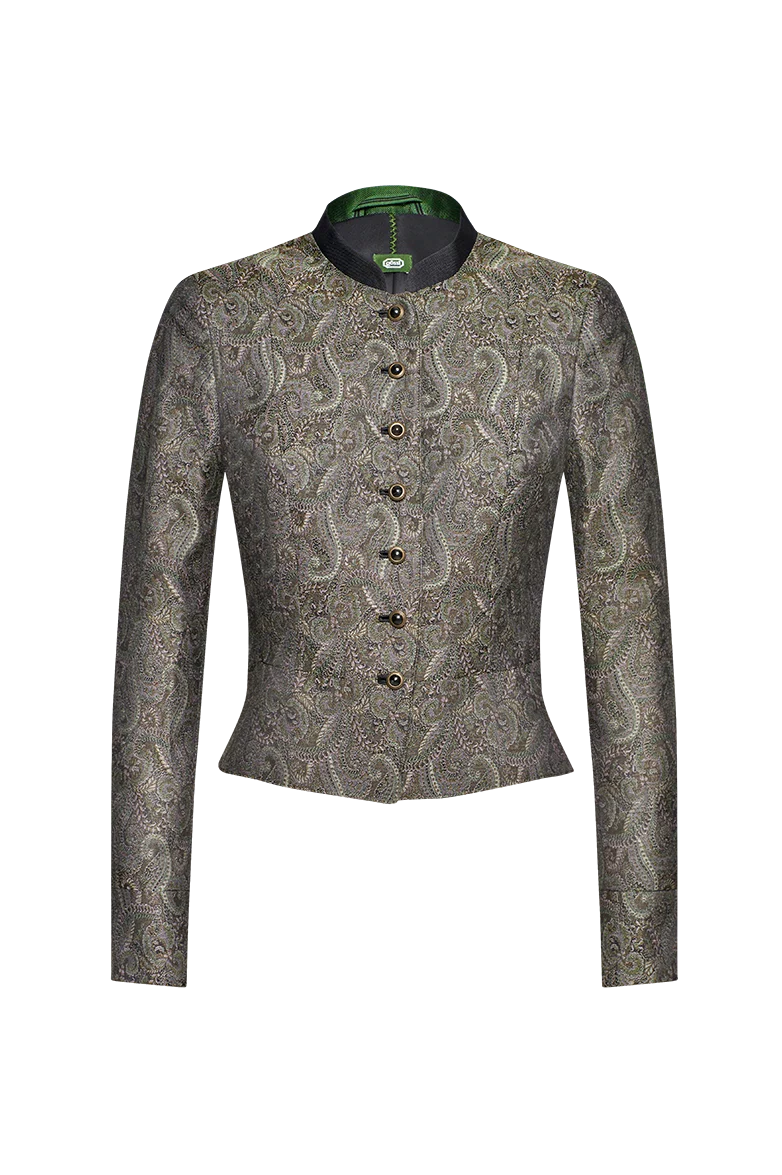 Dirndljacke in Paisleyjacquard