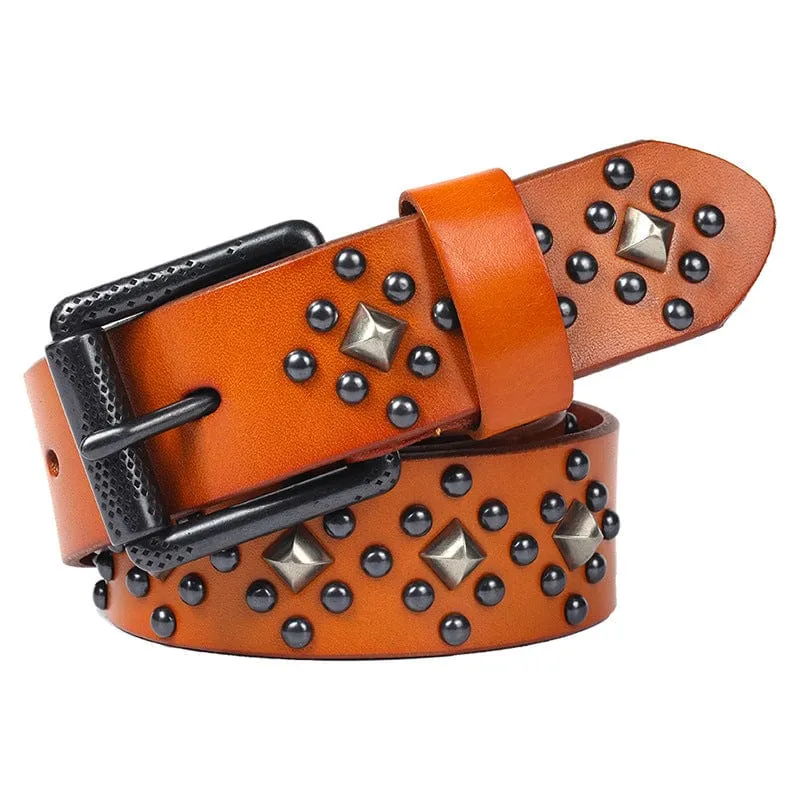 Gothic-Nietengürtel für Herren