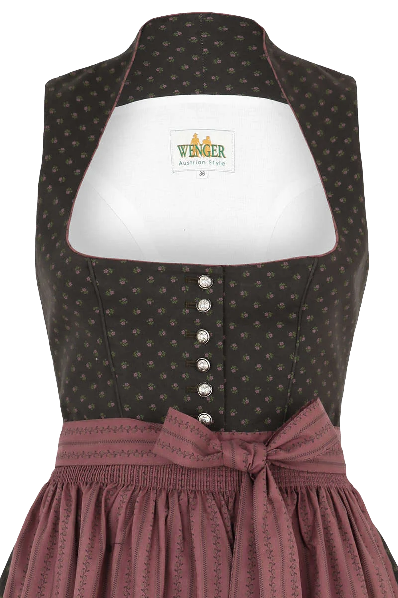 Baumwoll-Wasch-Dirndl midi