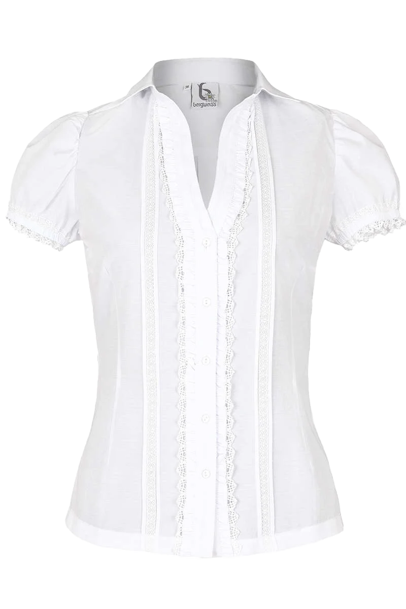 Trachtenbluse kurzarm