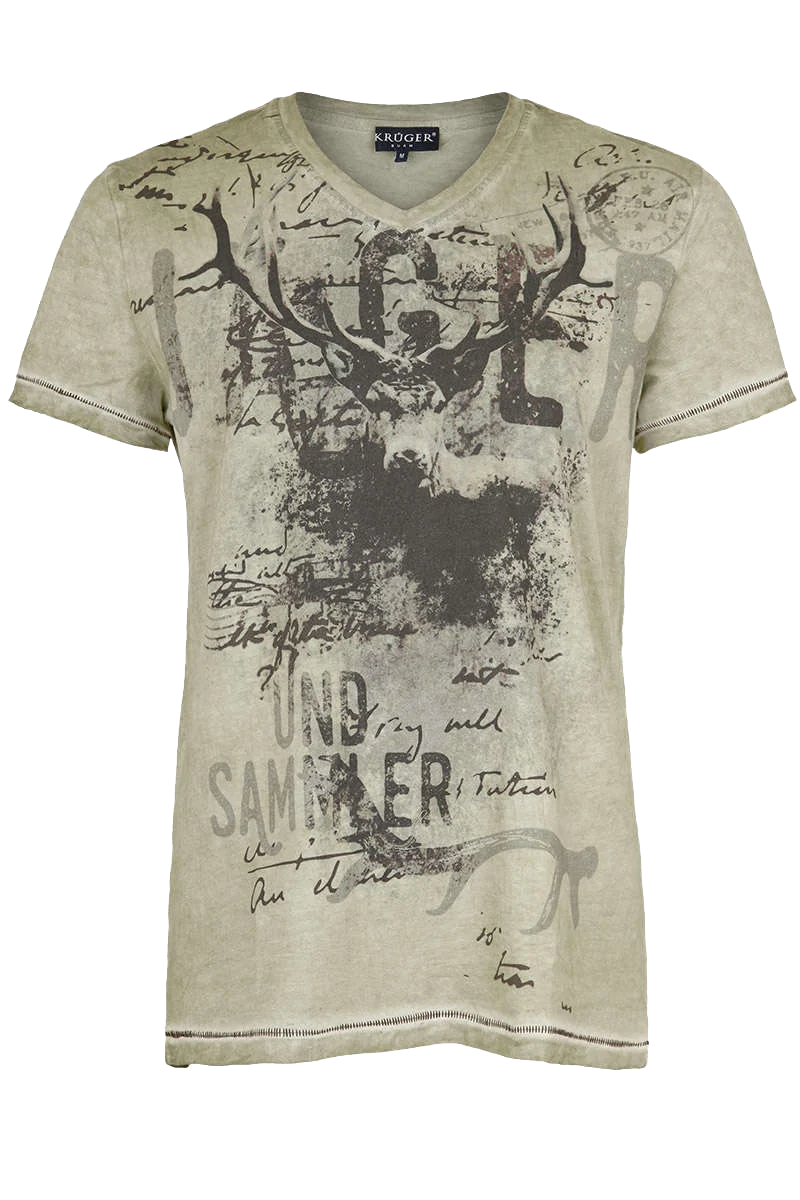 Herren Trachten T-Shirt 'Jäger und Sammler'
