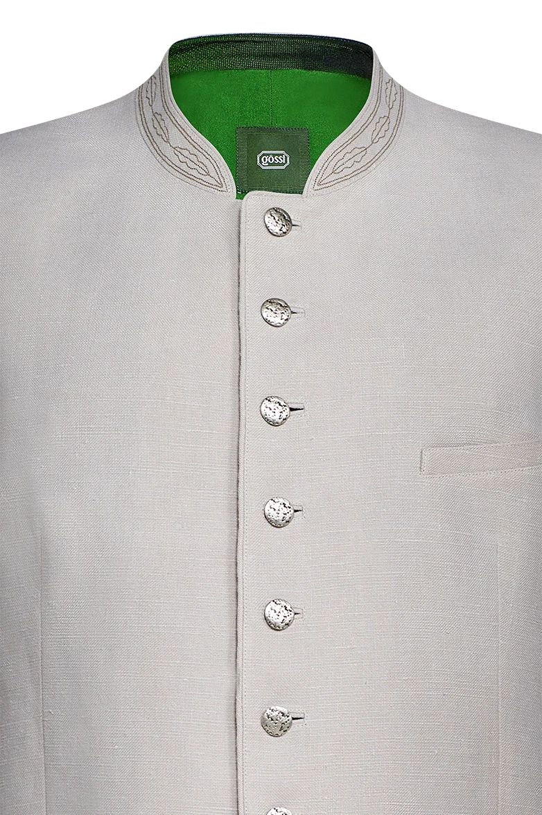 Ausseer Gilet Original Bauernleinen