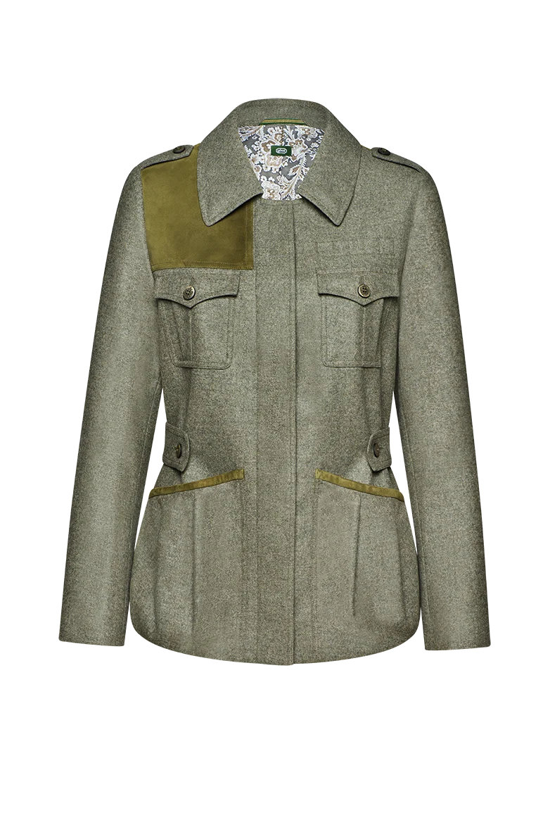 Pirschjacke aus Loden