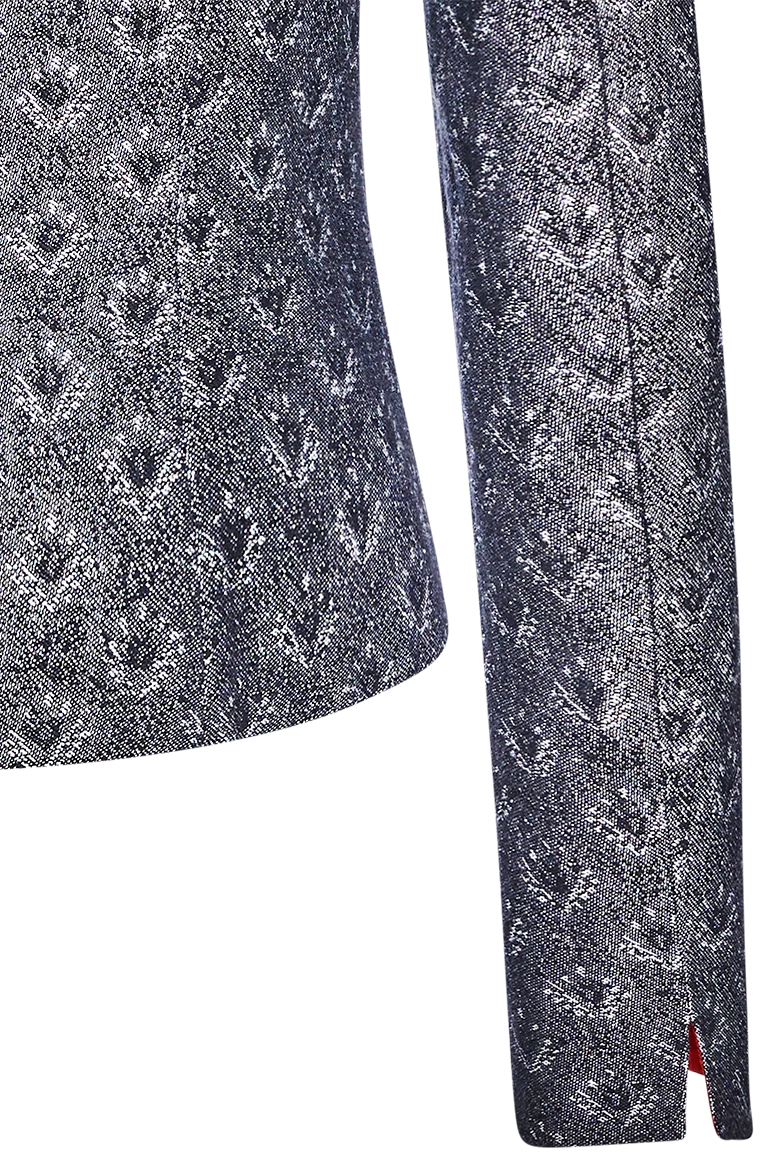 Jacquard-Jacke