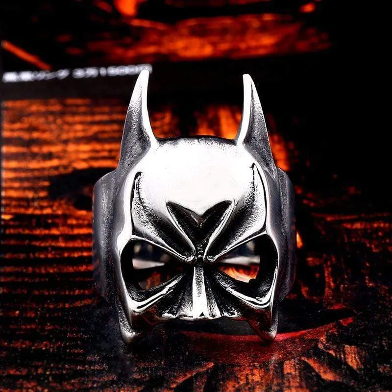 Punk-Batman-Kopfring für Herren