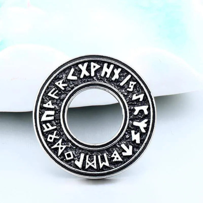 Punk-Buchstaben-Ring-Halskette für Herren