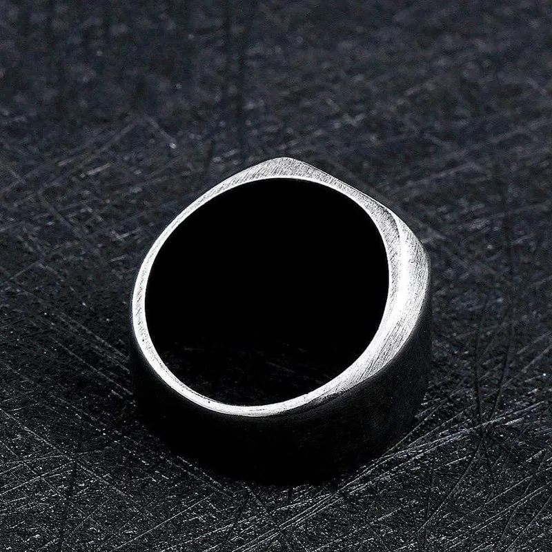 Punk Pure Color Ringe für Herren
