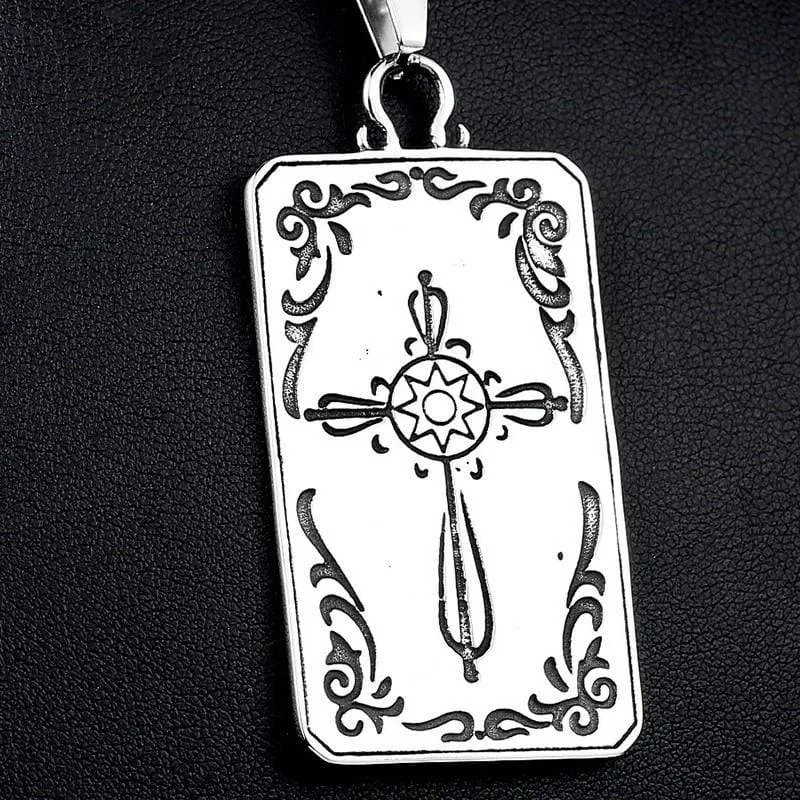 Punk-Tarot-Halsketten für Herren