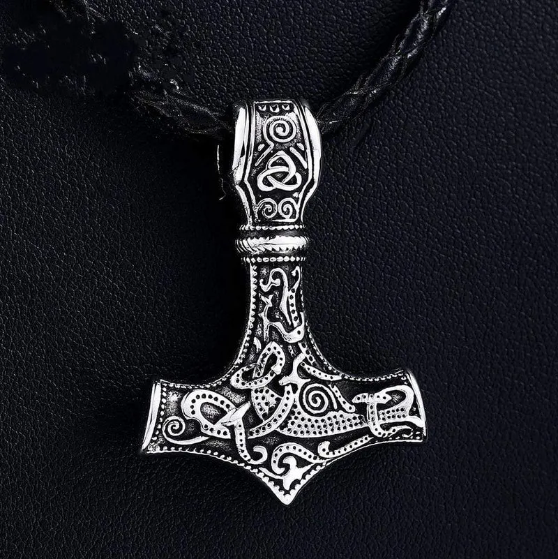 Herren Punk Rirate Symbol Halsketten