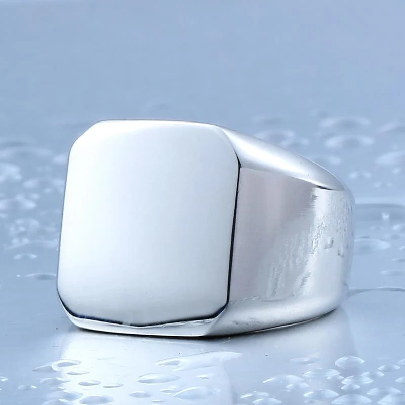 Punk Pure Color Ringe für Herren