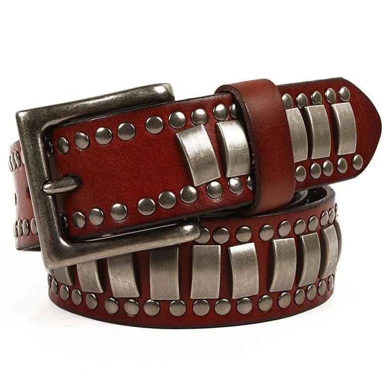 Gothic Multi-Nietgürtel für Herren