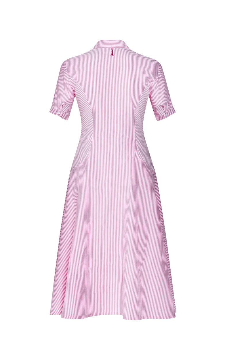 Hemdblusenkleid im Gössl-Streif