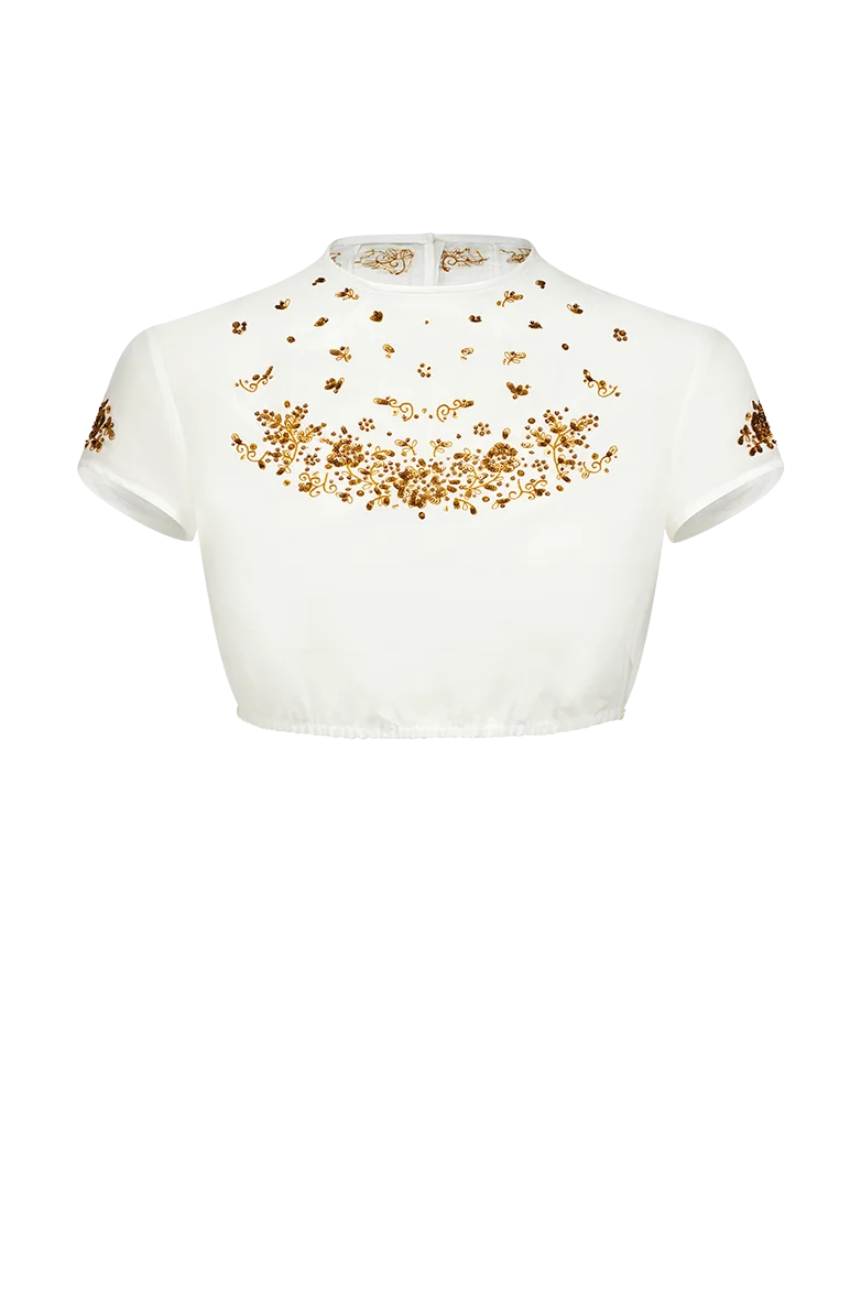 Goldbluse