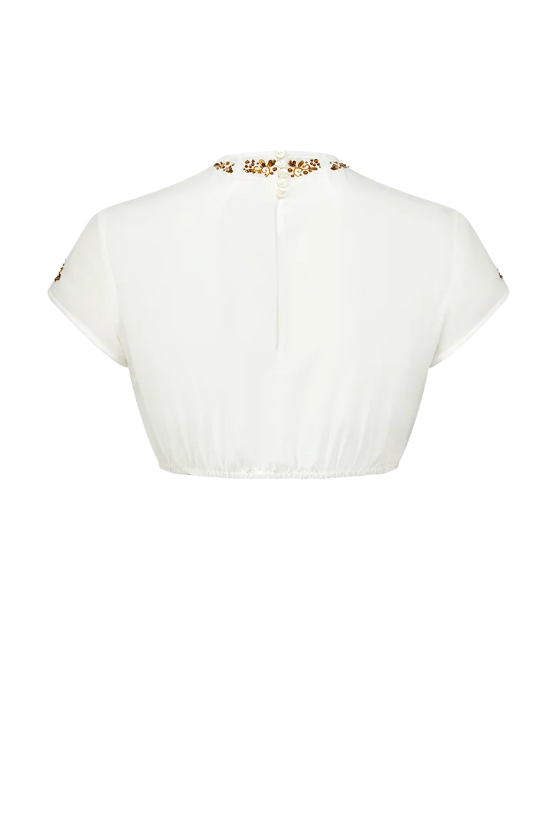 Goldbluse