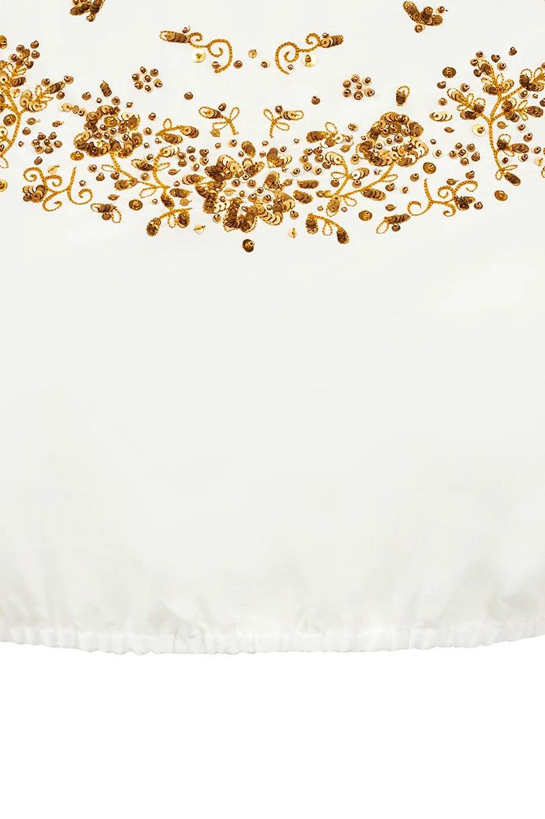 Goldbluse