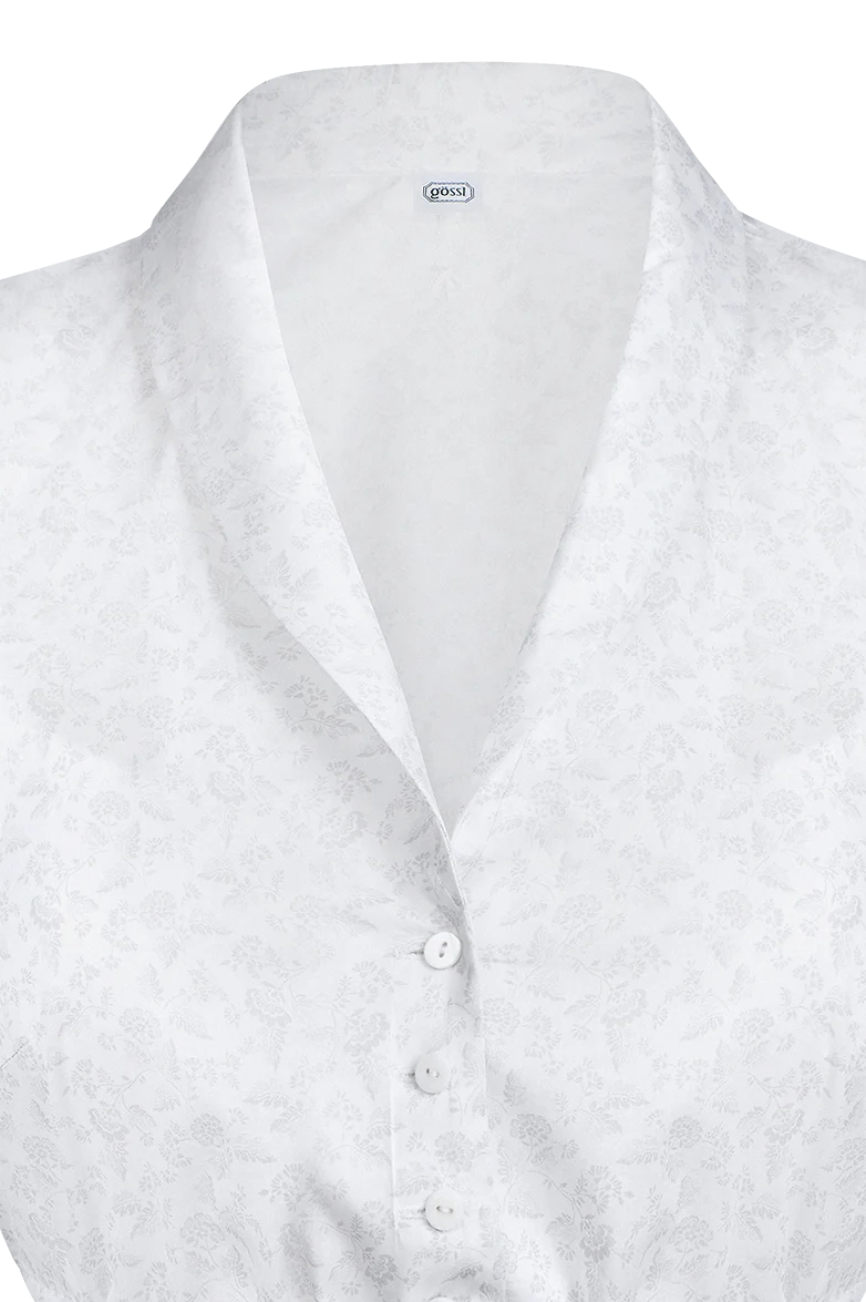 Dirndlbluse mit Schalfasson