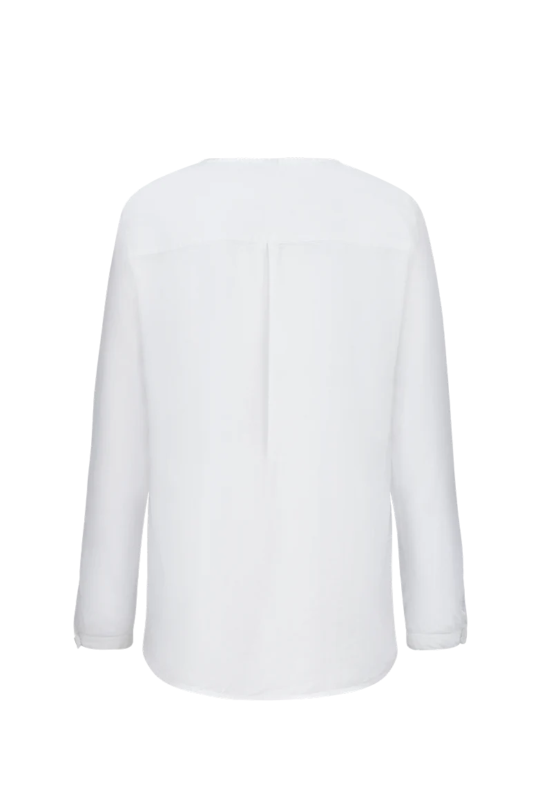 Bluse mit Paisley-Stickerei