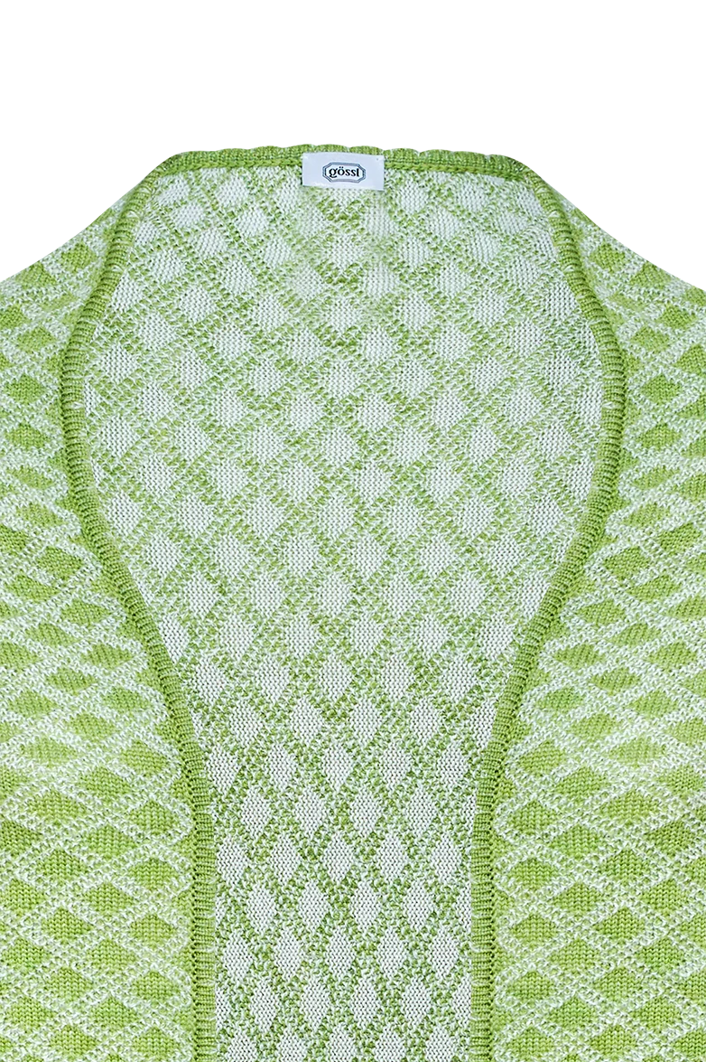 Brokatstrick-Tuch
