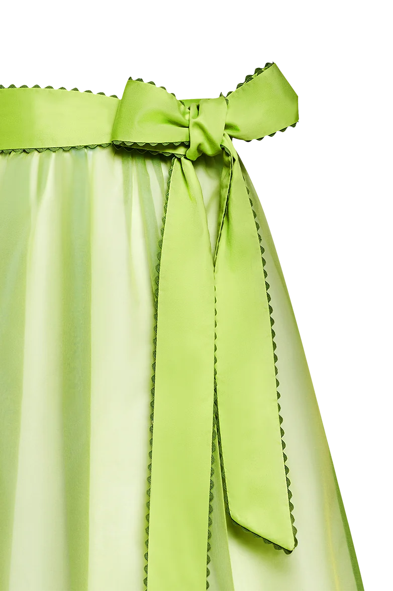 Seiden-Organza Schürze