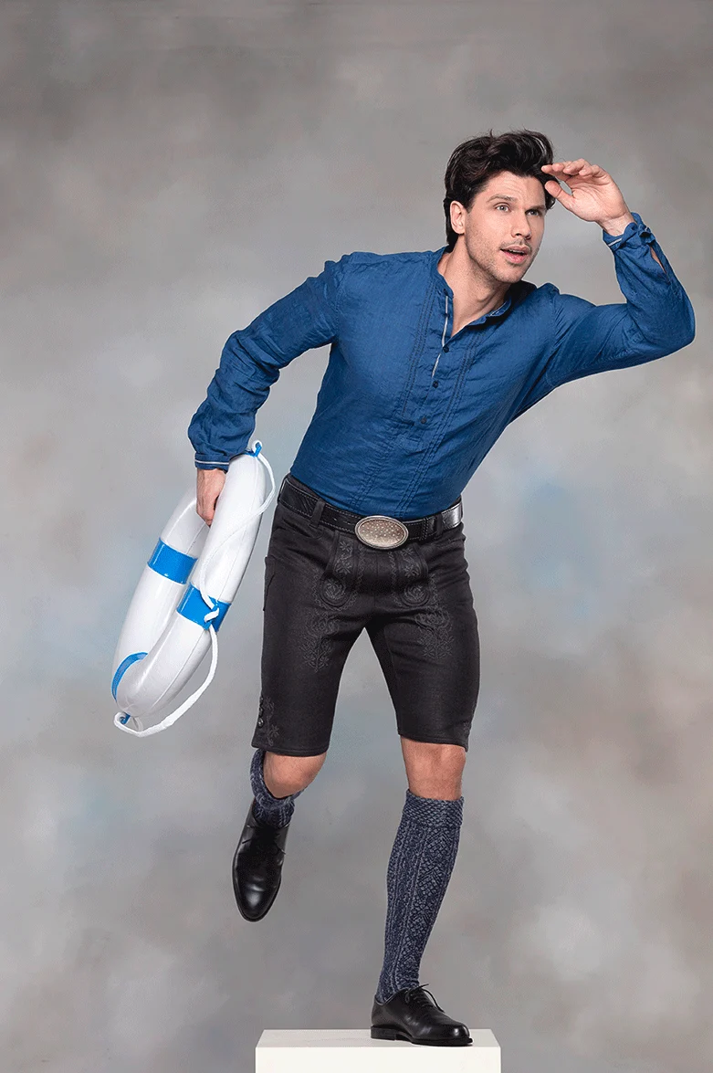 Echte Blaudruck-Pfoad