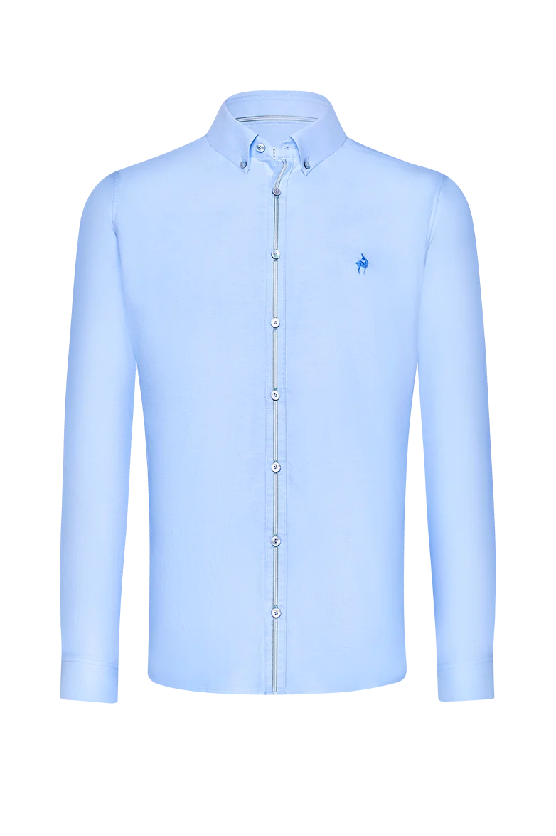 Elastisches Oxfordhemd
