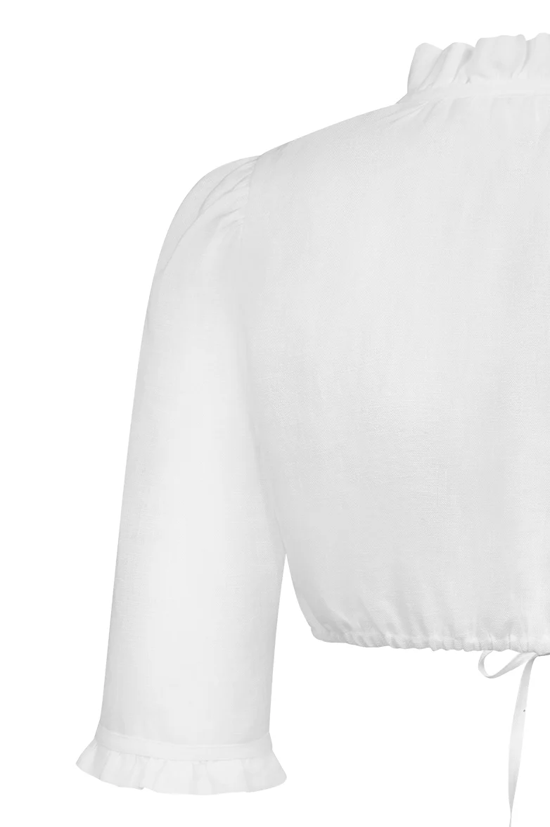Monogramm-Dirndlbluse