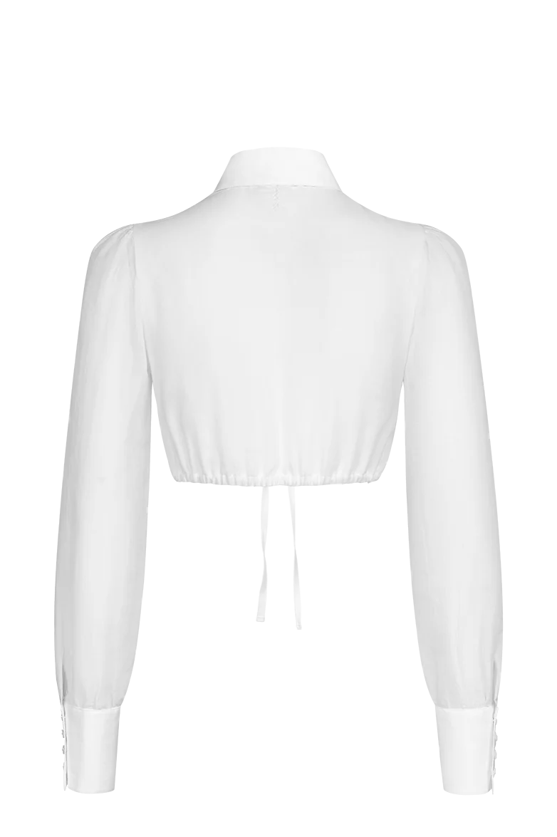 Glanz-Dirndlbluse