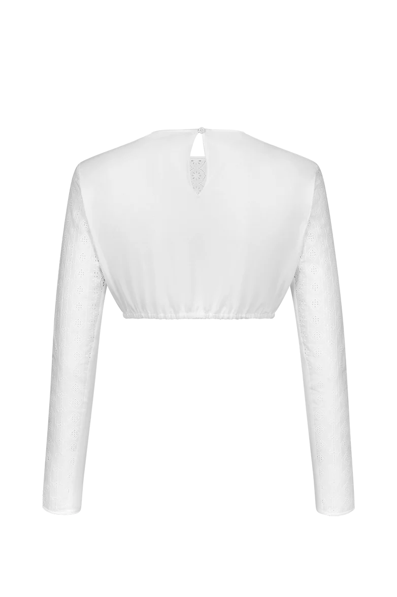 Lochstich-Dirndlbluse