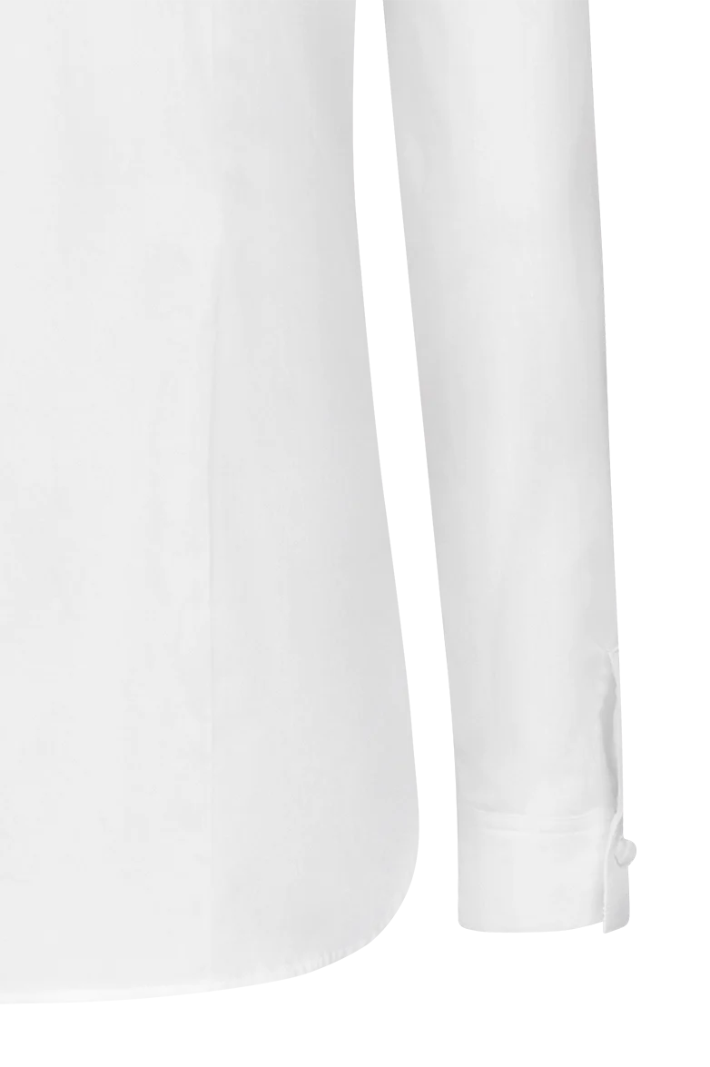 Plastron-Bluse