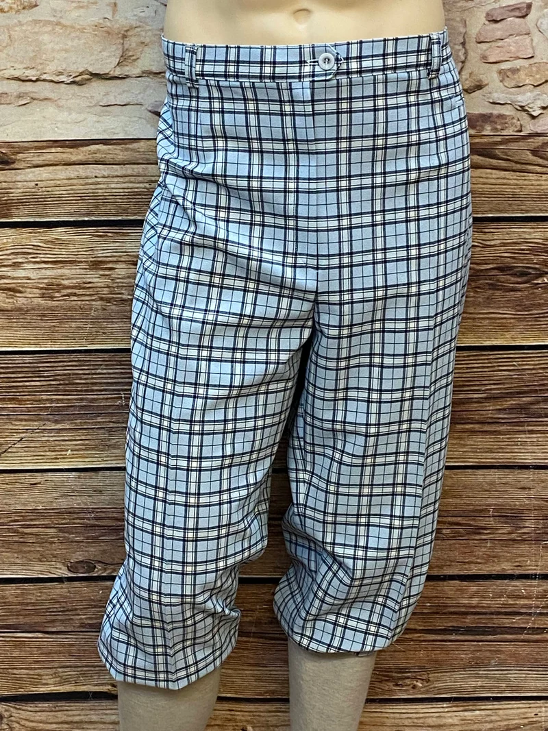 Knickerbocker Hose - Damen - 20er Jahre Stil - kariert - Größe 48