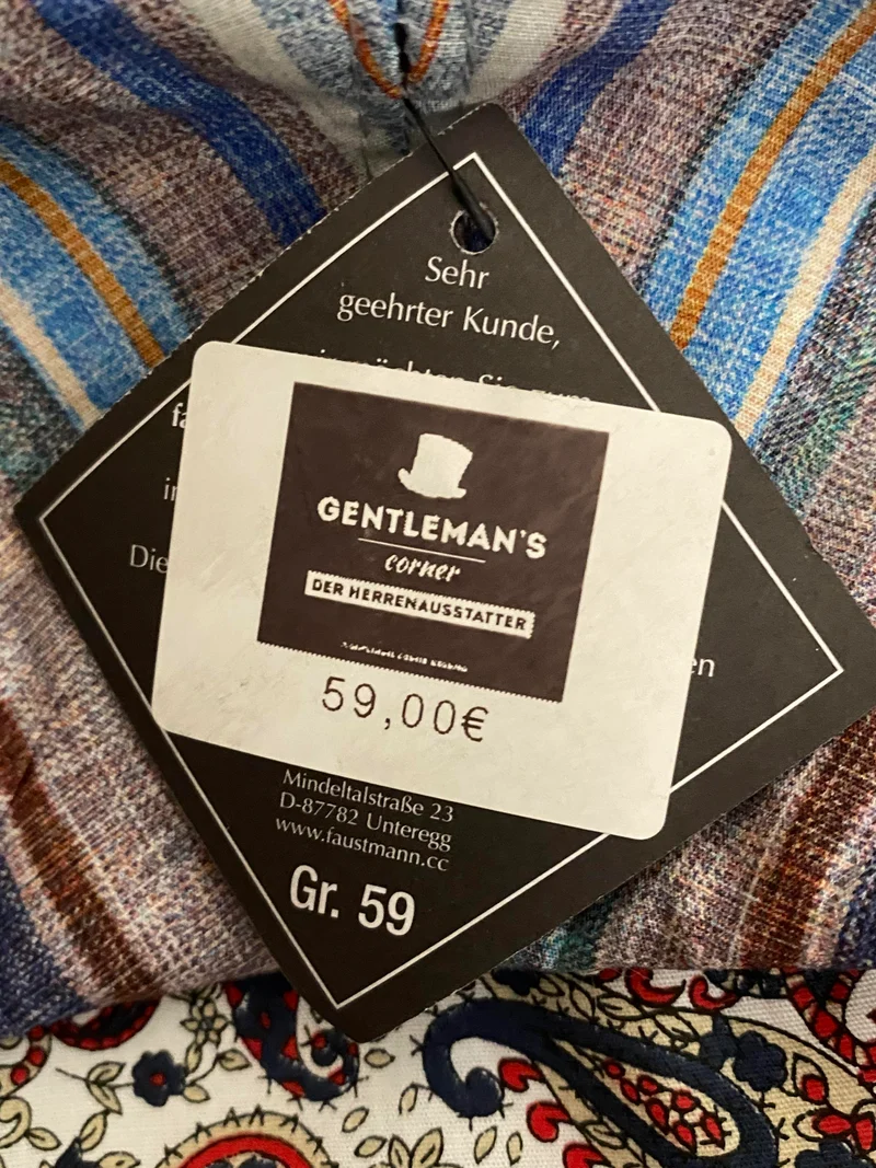 Sommer-Schiebermütze „Streifenmix“, Gr. 59 (Made in Italy)