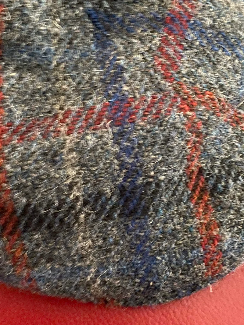 Harris Tweed Schiebermütze – Gr. 58