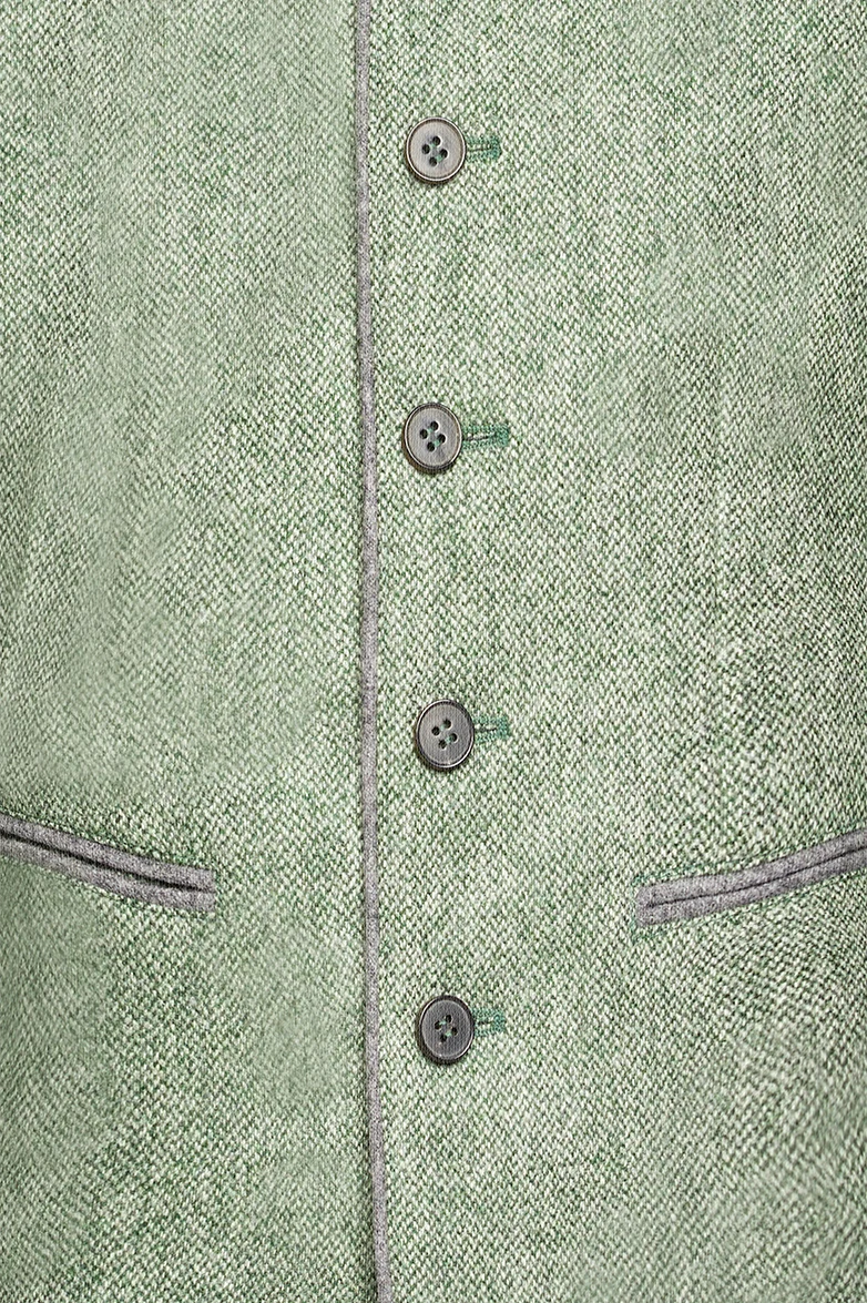 Melange-Jacke für Buben