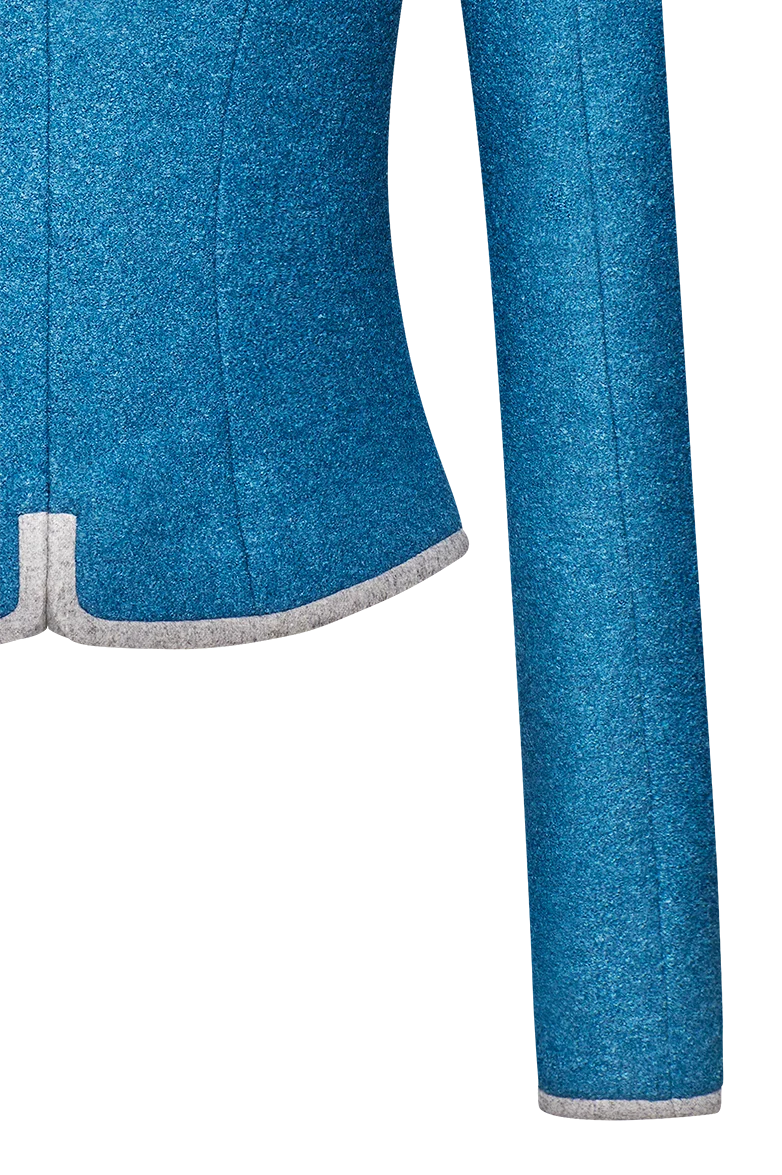 Detailreiche Walkjacke